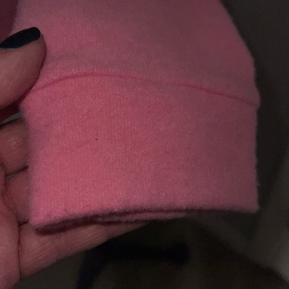 Bright Pink Hoodie Pullover Polar Fleece by Enti NWOT - Picture 4 of 9